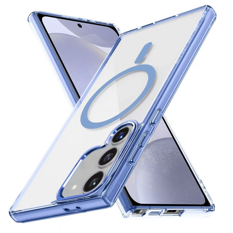 For Samsung Galaxy S24+ 5G Ice Color Magnetic Series TPU Hybrid Acrylic Magsafe Phone Case