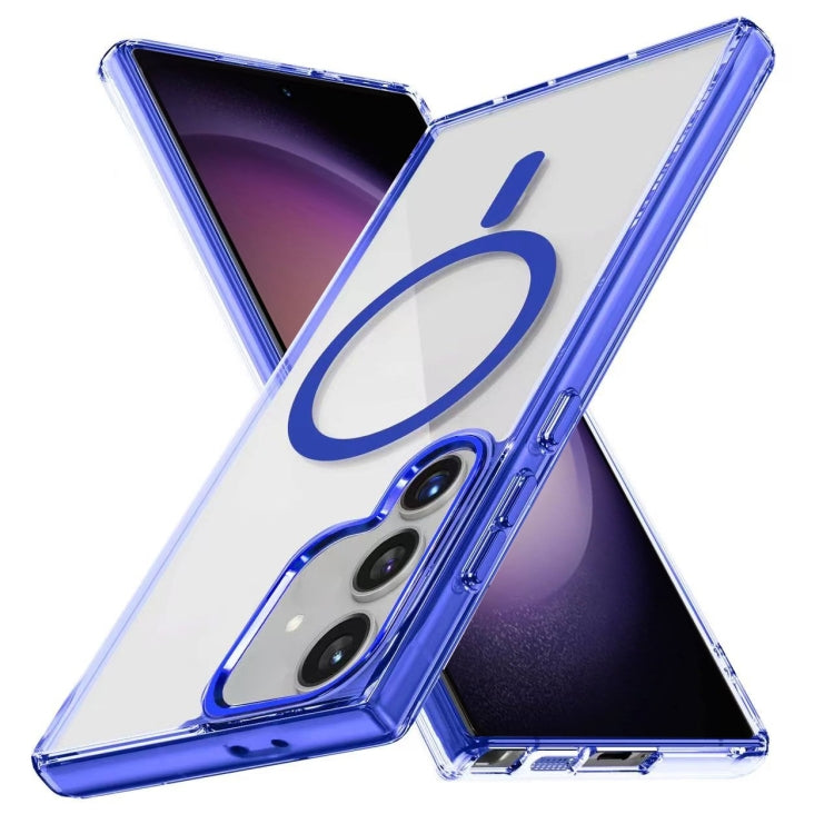 For Samsung Galaxy S23 FE 5G Ice Color Magnetic Series TPU Hybrid Acrylic Magsafe Phone Case