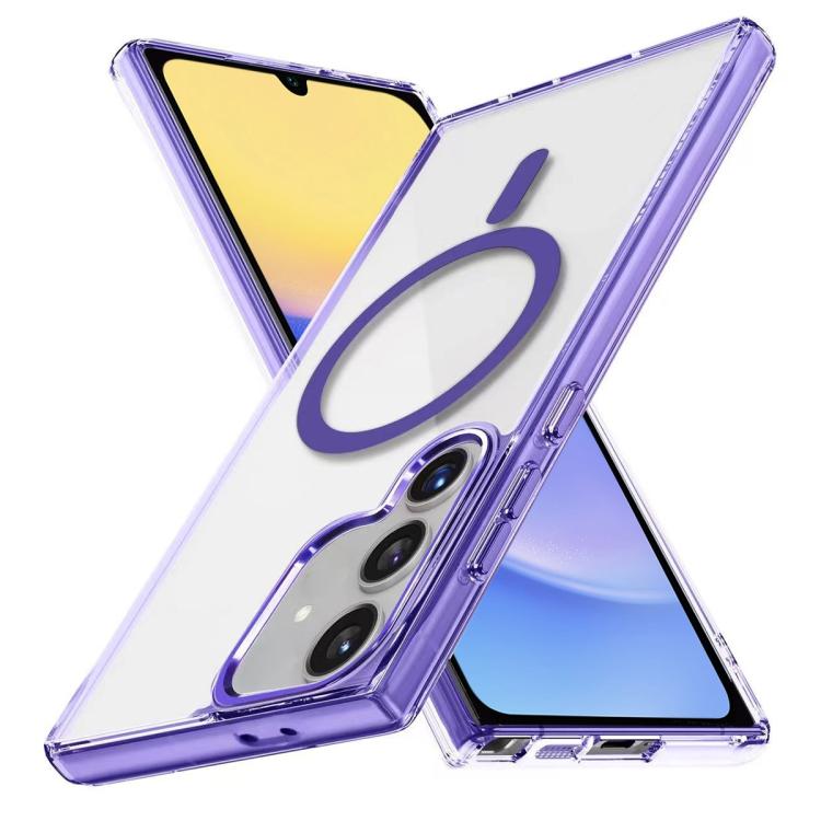 For Samsung Galaxy A15 5G Ice Color Magnetic Series TPU Hybrid Acrylic Magsafe Phone Case
