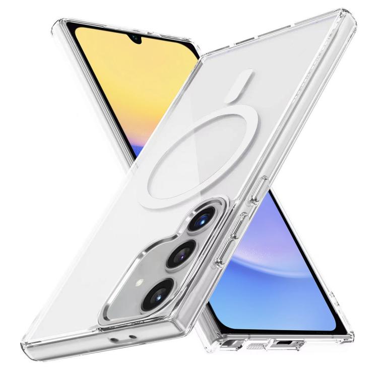For Samsung Galaxy A15 5G Ice Color Magnetic Series TPU Hybrid Acrylic Magsafe Phone Case