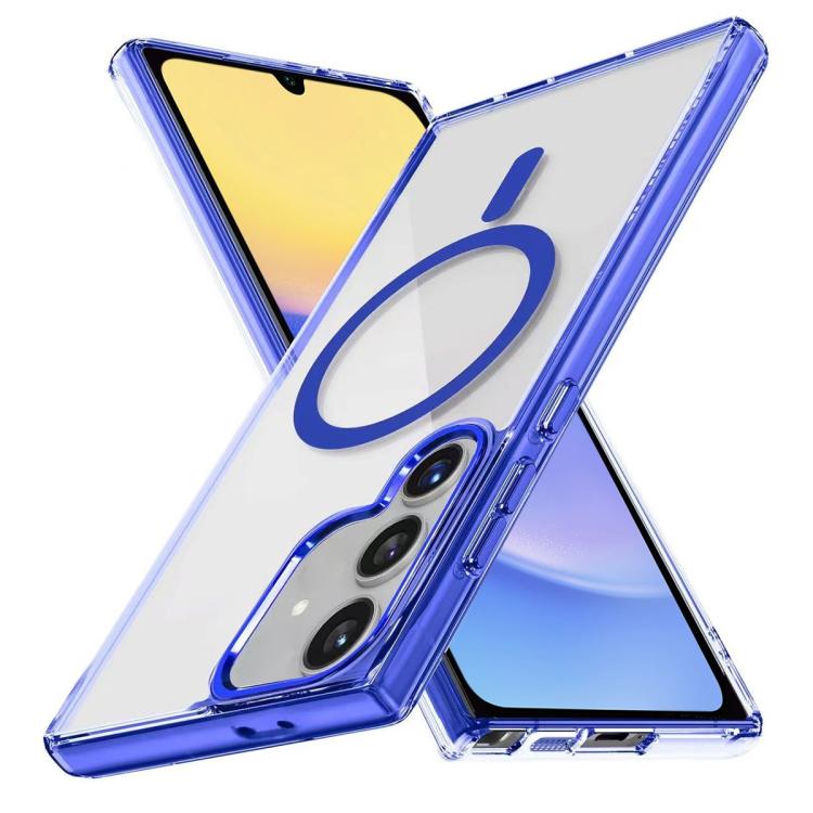 For Samsung Galaxy A15 5G Ice Color Magnetic Series TPU Hybrid Acrylic Magsafe Phone Case