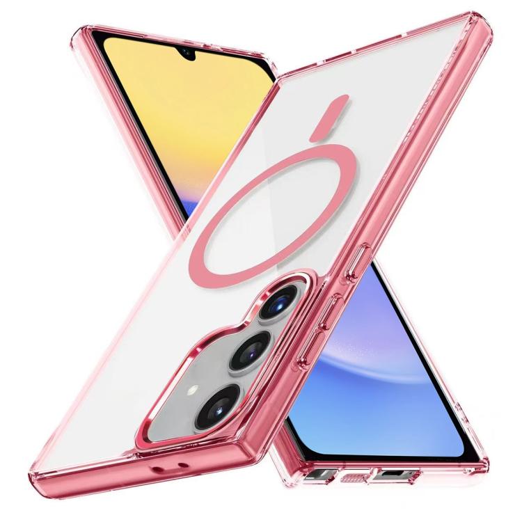 For Samsung Galaxy A15 5G Ice Color Magnetic Series TPU Hybrid Acrylic Magsafe Phone Case