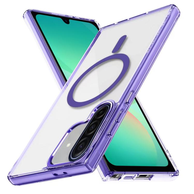 For Samsung Galaxy A26 5G Ice Color Magnetic Series TPU Hybrid Acrylic Magsafe Phone Case