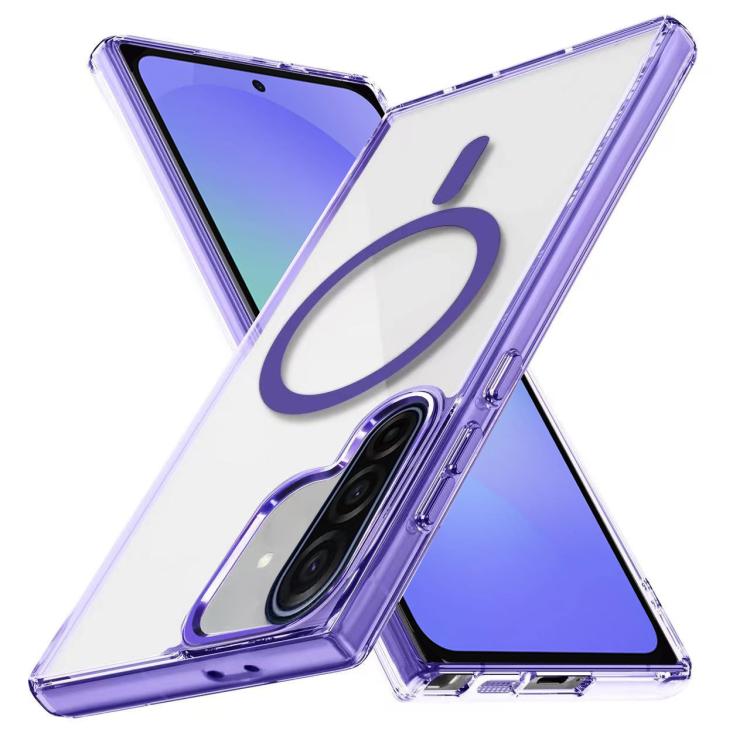 For Samsung Galaxy A36 5G Ice Color Magnetic Series TPU Hybrid Acrylic Magsafe Phone Case
