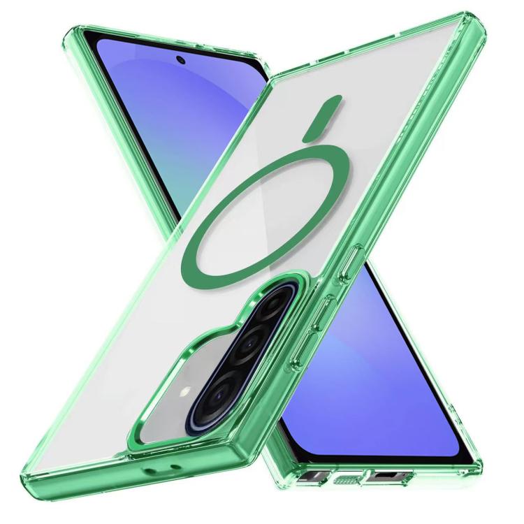 For Samsung Galaxy A36 5G Ice Color Magnetic Series TPU Hybrid Acrylic Magsafe Phone Case