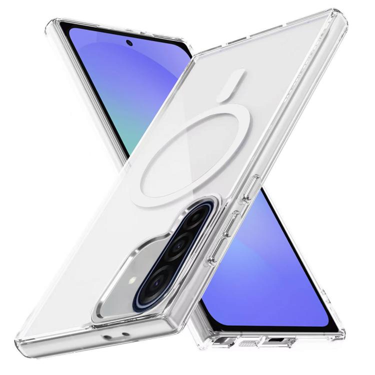 For Samsung Galaxy A36 5G Ice Color Magnetic Series TPU Hybrid Acrylic Magsafe Phone Case