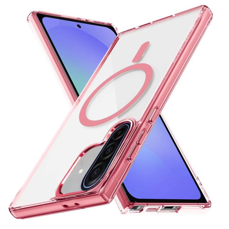 For Samsung Galaxy A36 5G Ice Color Magnetic Series TPU Hybrid Acrylic Magsafe Phone Case