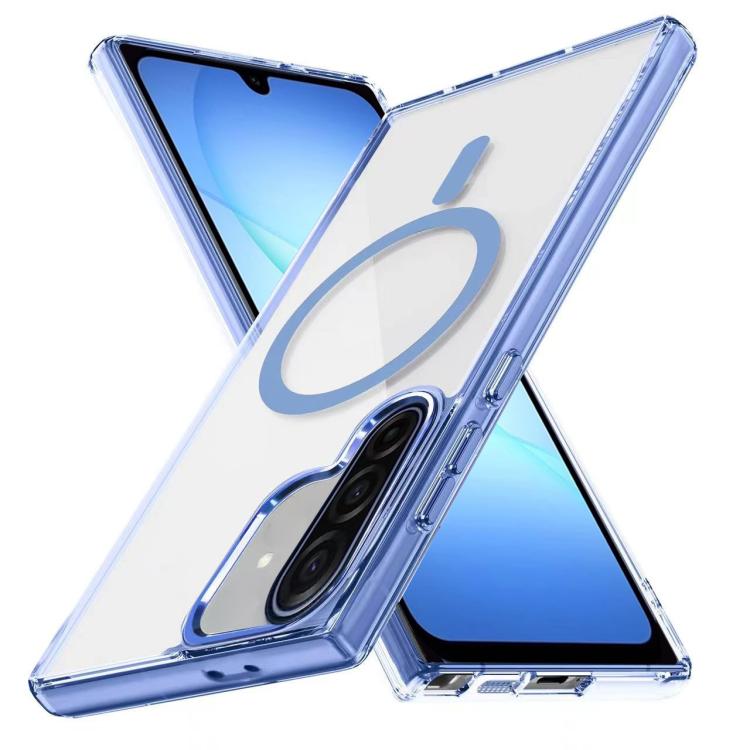 For Samsung Galaxy A17 Ice Color Magnetic Series TPU Hybrid Acrylic Magsafe Phone Case