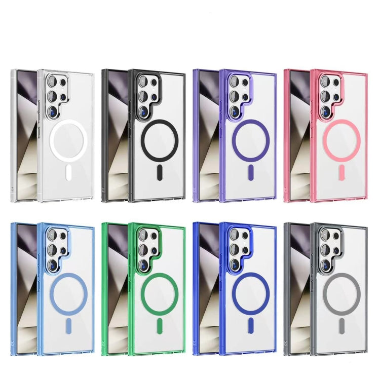 For Samsung Galaxy A17 Ice Color Magnetic Series TPU Hybrid Acrylic Magsafe Phone Case