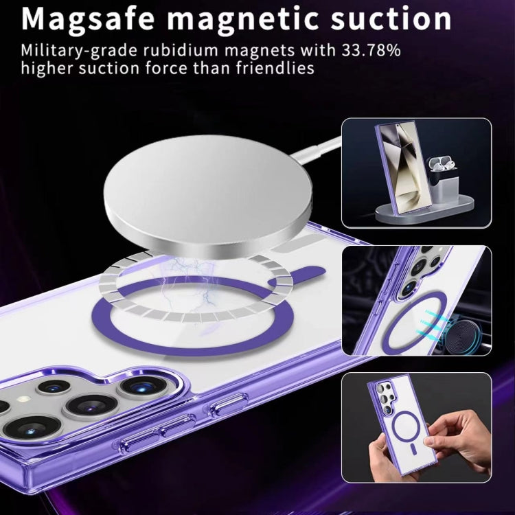 For Samsung Galaxy A36 5G Ice Color Magnetic Series TPU Hybrid Acrylic Magsafe Phone Case