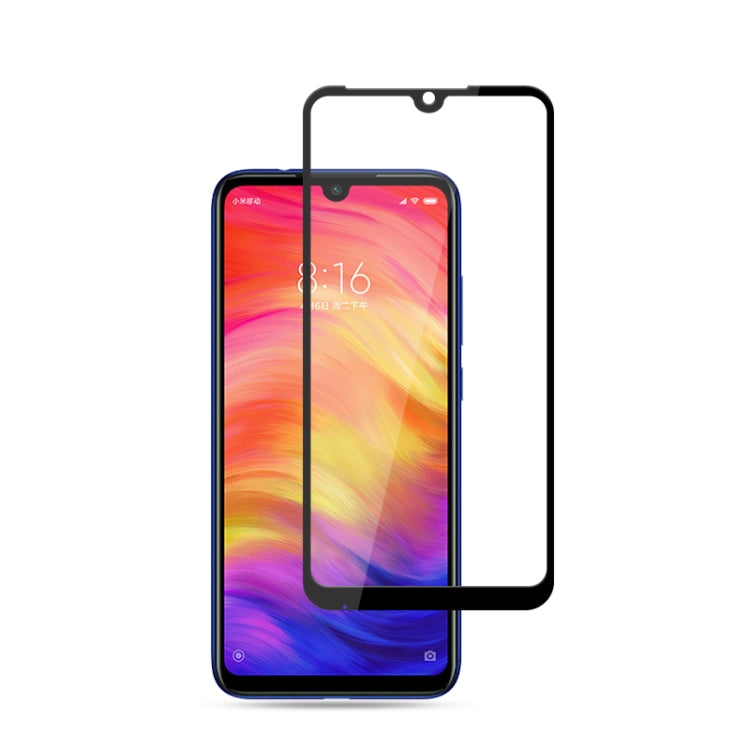 mocolo 0.33mm 9H 2.5D Full Glue Tempered Glass Film for Redmi Note7/ Redmi Note7 Pro(Black)