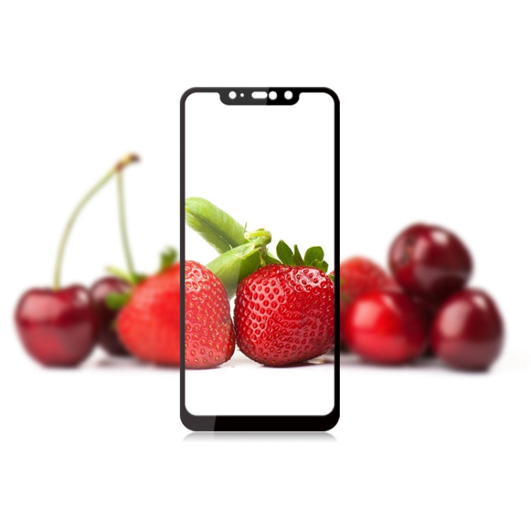 mocolo 0.33mm 9H 2.5D Full Glue Tempered Glass Film for Redmi Note6 Pro(Black)