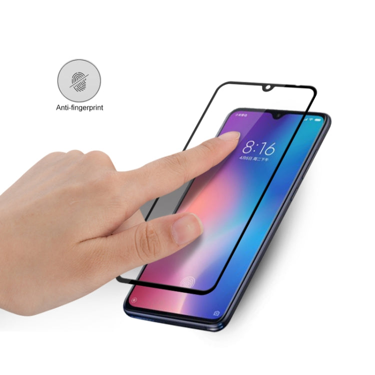 mocolo 0.33mm 9H 2.5D Full Glue Tempered Glass Film for Xiaomi Mi 9(Black)