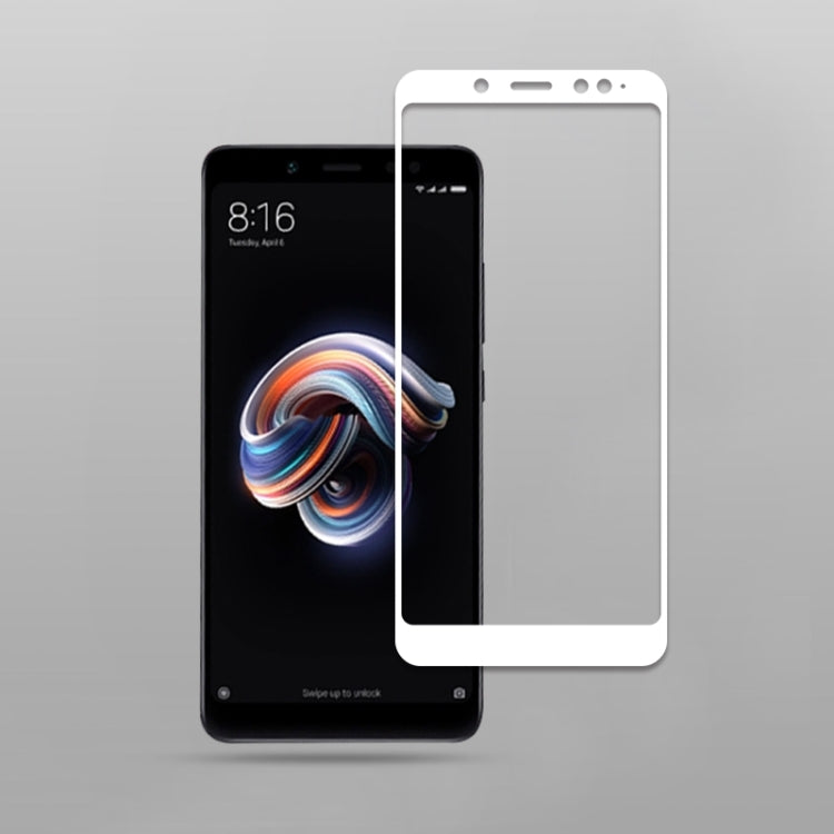 mocolo 0.33mm 9H 2.5D Full Glue Tempered Glass Film for Xiaomi Redmi Note5 Pro(Black)