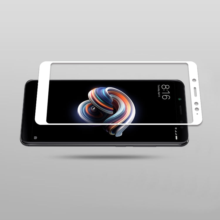 mocolo 0.33mm 9H 2.5D Full Glue Tempered Glass Film for Xiaomi Redmi Note5 Pro(Black)