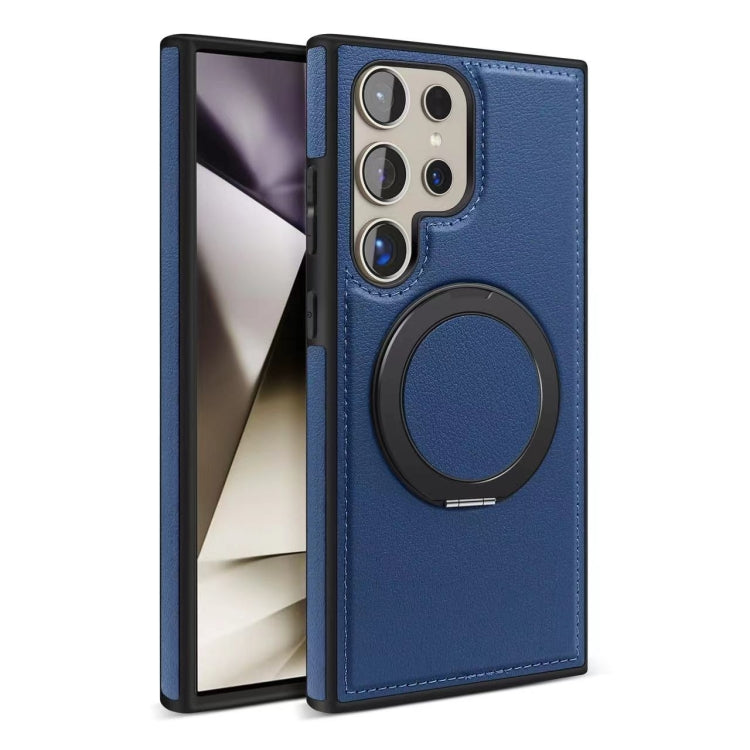 For Samsung Galaxy S24 Ultra 5G Yashi 360 Degree Rotating MagSafe Bracket Phone Case