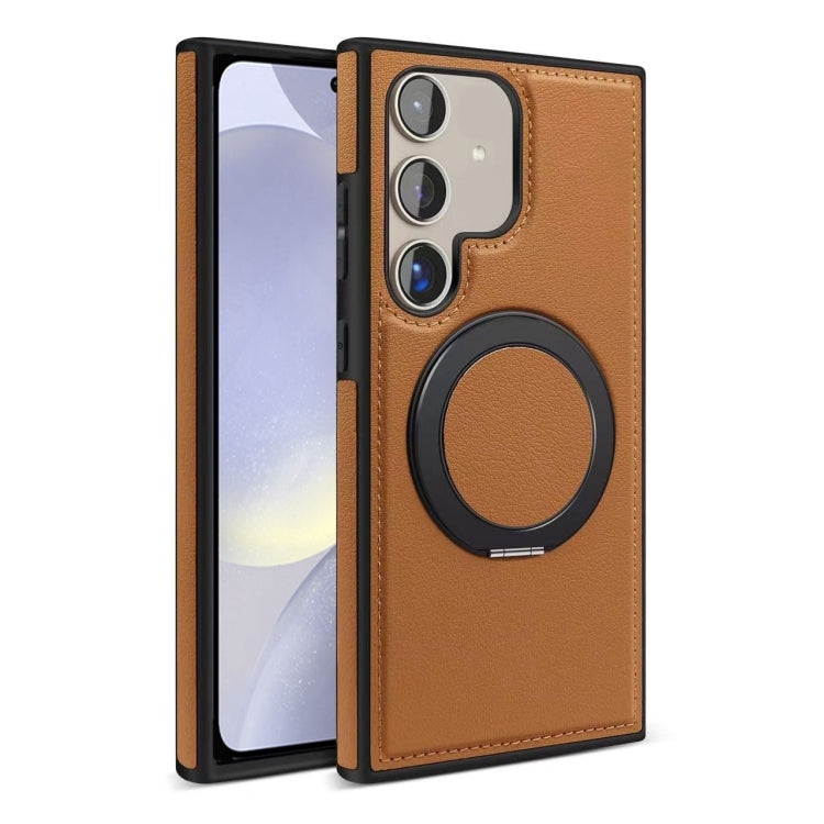 For Samsung Galaxy S24 5G Yashi 360 Degree Rotating MagSafe Bracket Phone Case