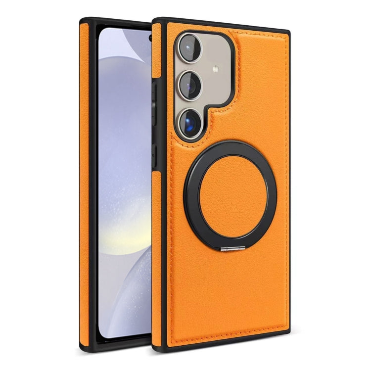 For Samsung Galaxy S24 5G Yashi 360 Degree Rotating MagSafe Bracket Phone Case