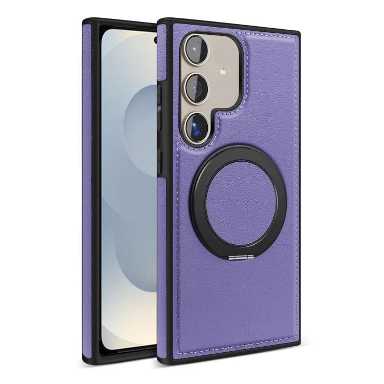 For Samsung Galaxy S25 5G Yashi 360 Degree Rotating MagSafe Bracket Phone Case