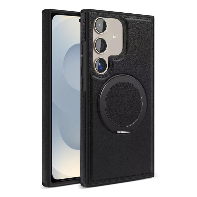 For Samsung Galaxy S25 5G Yashi 360 Degree Rotating MagSafe Bracket Phone Case