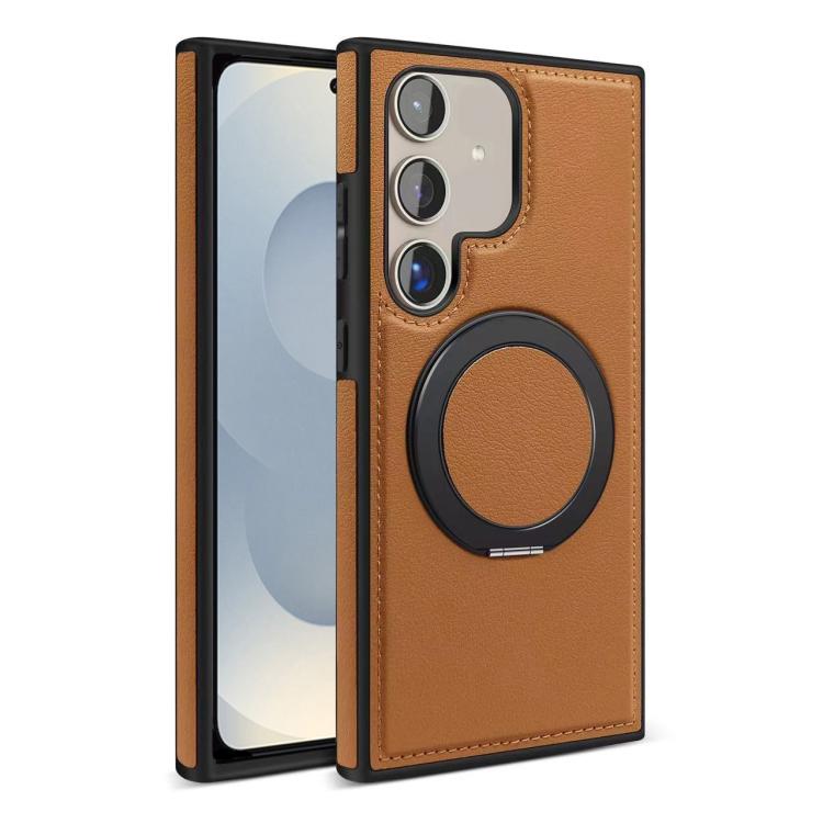 For Samsung Galaxy S25+ 5G Yashi 360 Degree Rotating MagSafe Bracket Phone Case