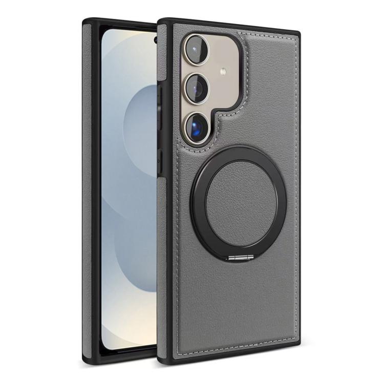 For Samsung Galaxy S25+ 5G Yashi 360 Degree Rotating MagSafe Bracket Phone Case