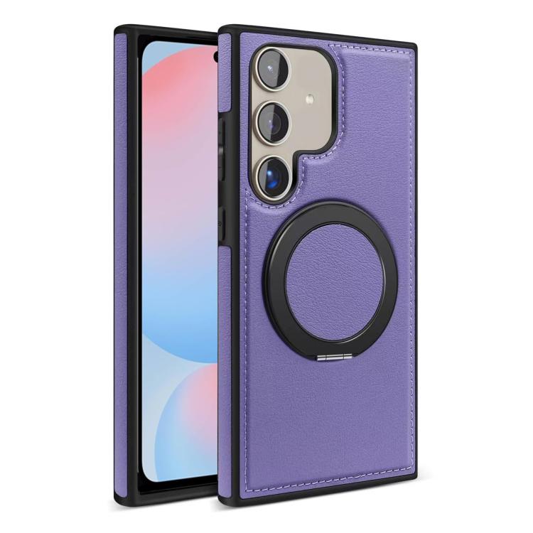 For Samsung Galaxy S24 FE 5G Yashi 360 Degree Rotating MagSafe Bracket Phone Case
