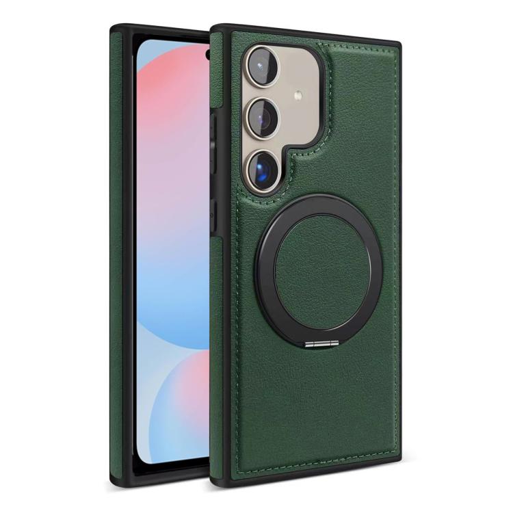 For Samsung Galaxy S24 FE 5G Yashi 360 Degree Rotating MagSafe Bracket Phone Case