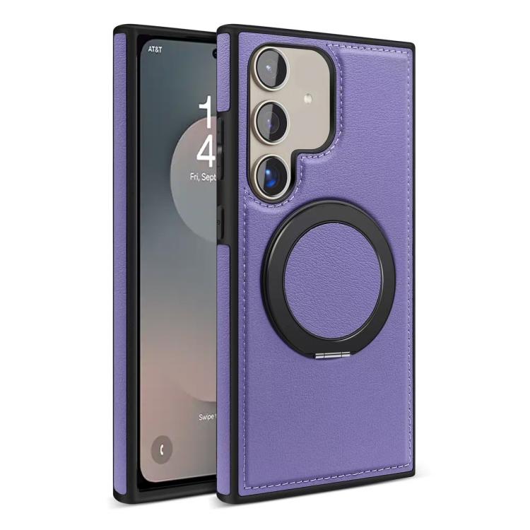 For Samsung Galaxy S25 FE 5G Yashi 360 Degree Rotating MagSafe Bracket Phone Case