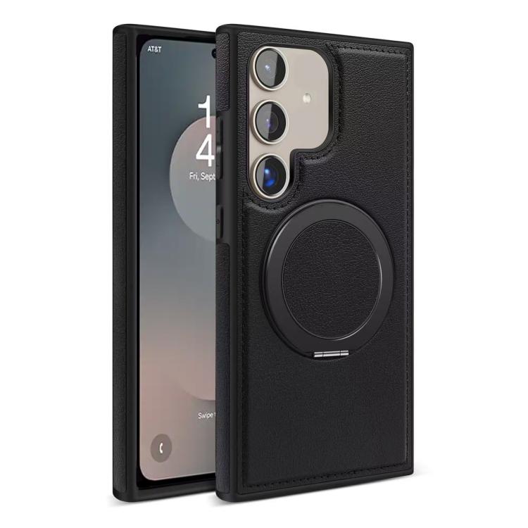 For Samsung Galaxy S25 FE 5G Yashi 360 Degree Rotating MagSafe Bracket Phone Case