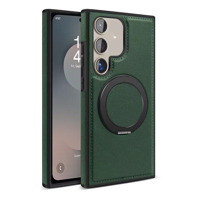 For Samsung Galaxy S25 FE 5G Yashi 360 Degree Rotating MagSafe Bracket Phone Case