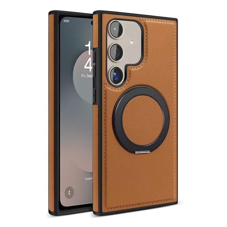 For Samsung Galaxy S25 FE 5G Yashi 360 Degree Rotating MagSafe Bracket Phone Case