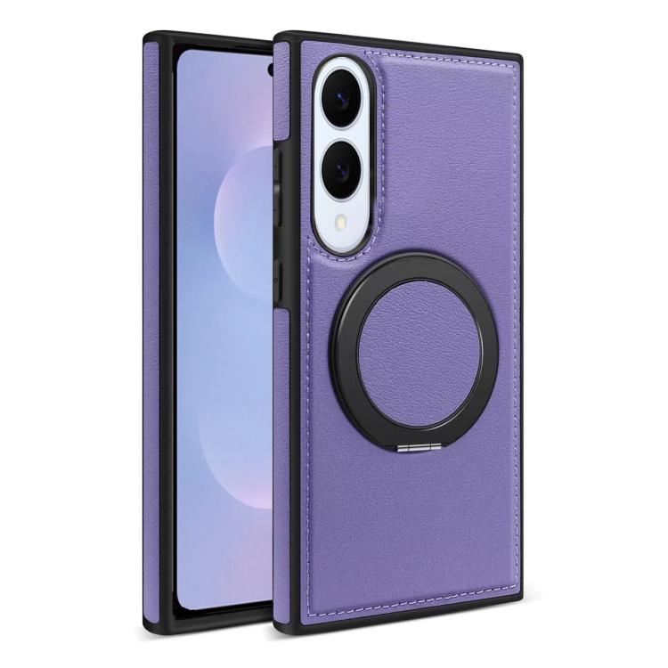For Samsung Galaxy S25 Edge 5G Yashi 360 Degree Rotating MagSafe Bracket Phone Case