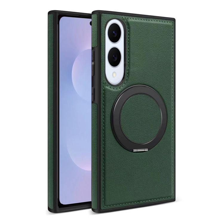 For Samsung Galaxy S25 Edge 5G Yashi 360 Degree Rotating MagSafe Bracket Phone Case