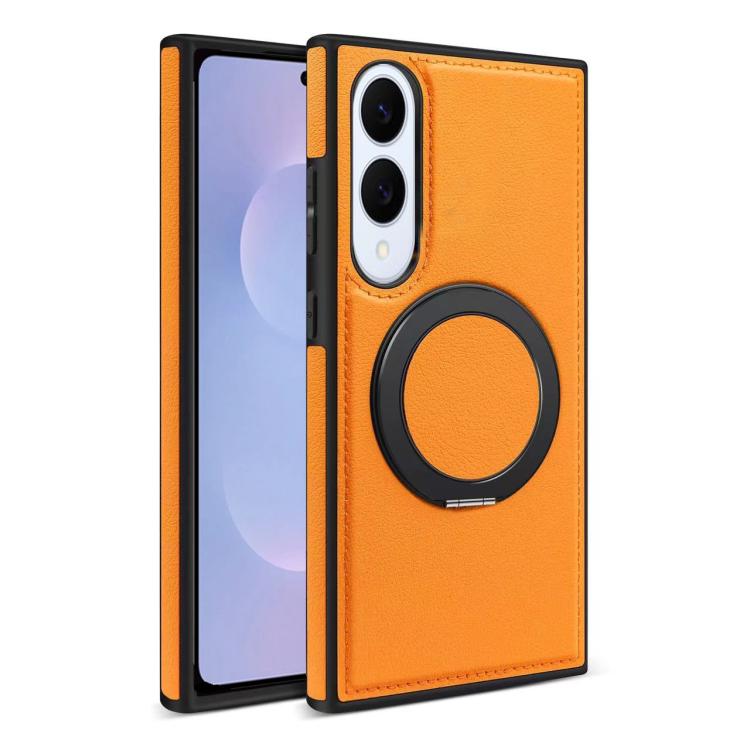 For Samsung Galaxy S25 Edge 5G Yashi 360 Degree Rotating MagSafe Bracket Phone Case