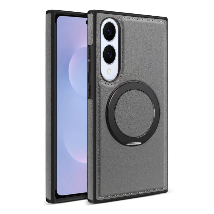 For Samsung Galaxy S25 Edge 5G Yashi 360 Degree Rotating MagSafe Bracket Phone Case