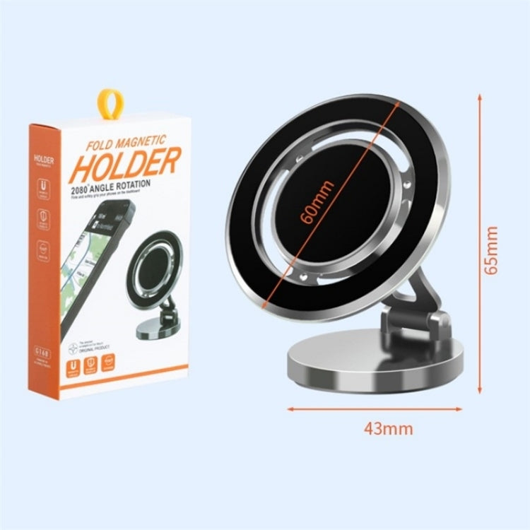 G168 Rotatable Cellphone Stand Car Dashboard Windshield Magnetic Phone Holder