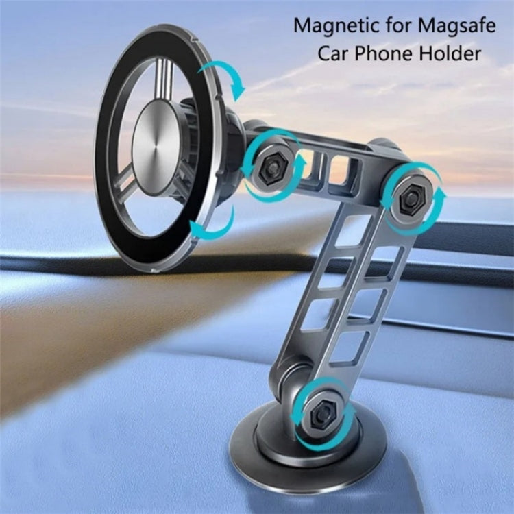 G198 Adjustable Robotic Arm Cellphone Stand Car Dashboard Windshield Magnetic Phone Holder