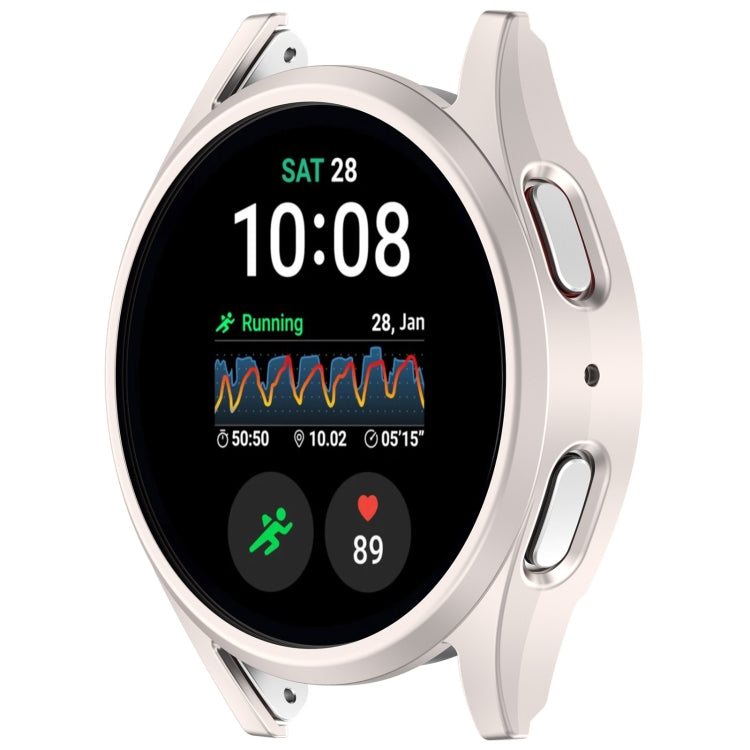 For Sansung Galaxy Watch 7 40mm Half Pack Hollow PC Watch Protective Case