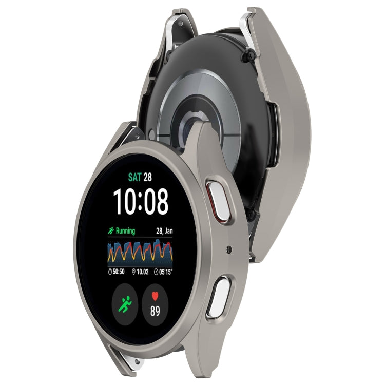 For Sansung Galaxy Watch 7 44mm Half Pack Hollow PC Watch Protective Case