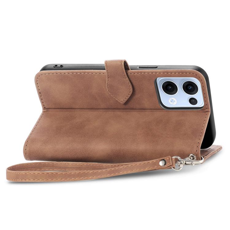 For OPPO Reno13 Pro Embossed Flower Zipper Leather Phone Case