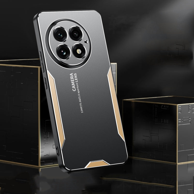 For OnePlus 13 Blade Series TPU Hybrid Metal Phone Case