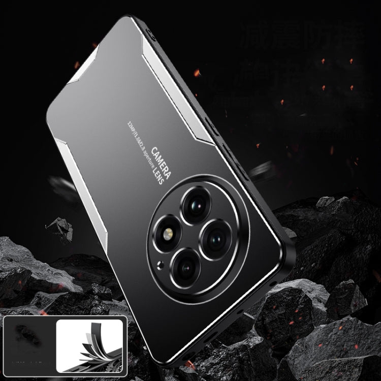 For OnePlus 13 Blade Series TPU Hybrid Metal Phone Case