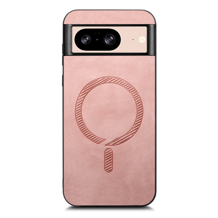 For Google Pixel 9 / 9 Pro Retro Magsafe Magnetic PU Back Cover Phone Case