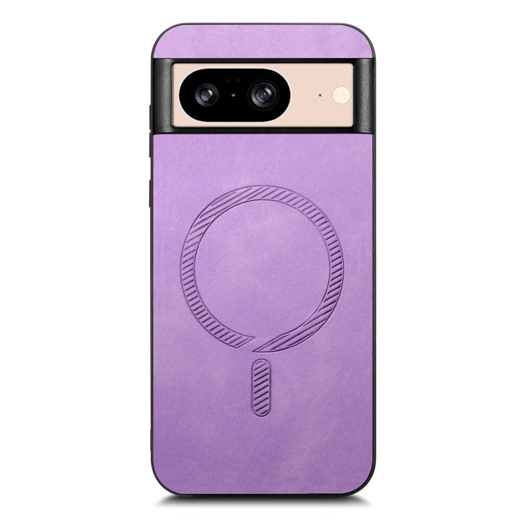 For Google Pixel 9 / 9 Pro Retro Magsafe Magnetic PU Back Cover Phone Case