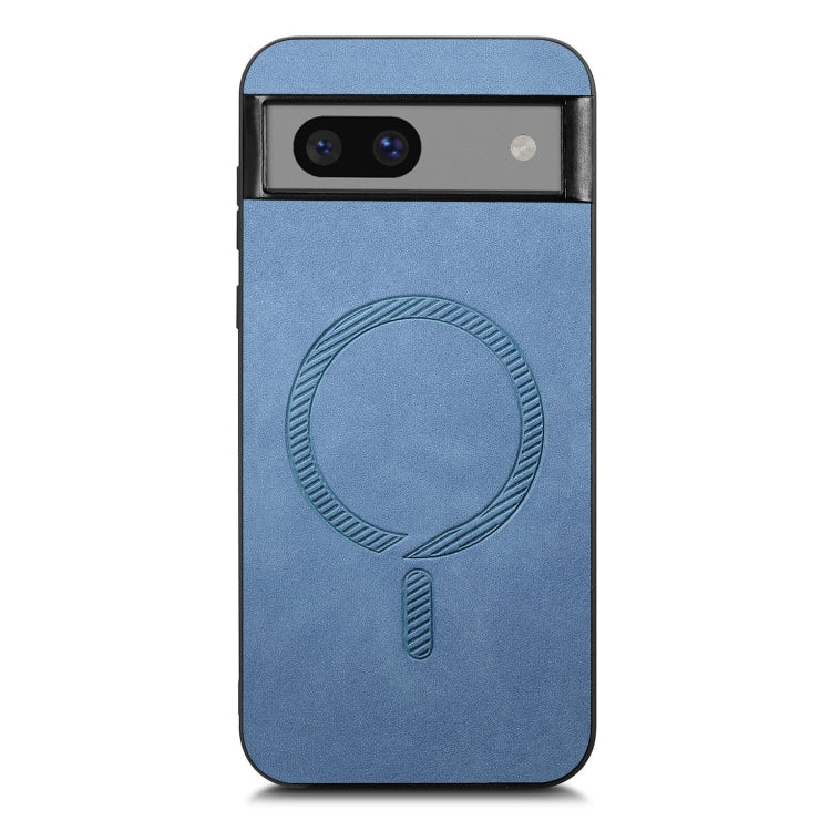 For Google Pixel 7a Retro Magsafe Magnetic PU Back Cover Phone Case