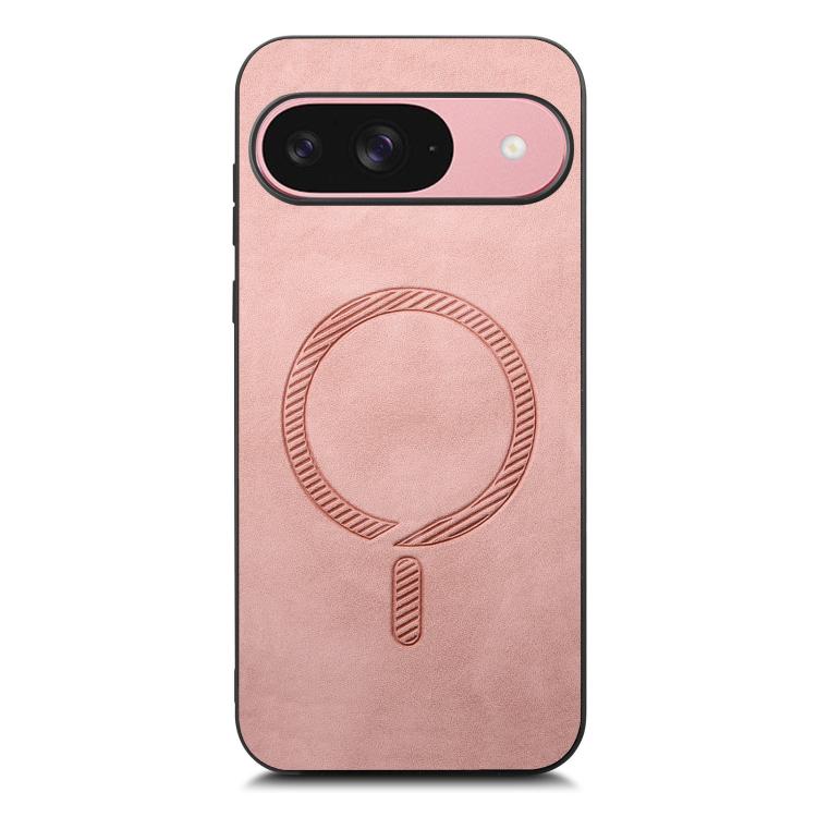 For Google Pixel 10 Retro Magsafe Magnetic PU Back Cover Phone Case