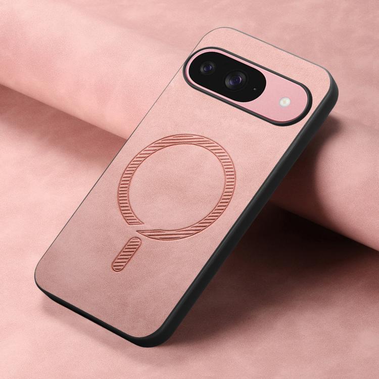 For Google Pixel 10 Retro Magsafe Magnetic PU Back Cover Phone Case