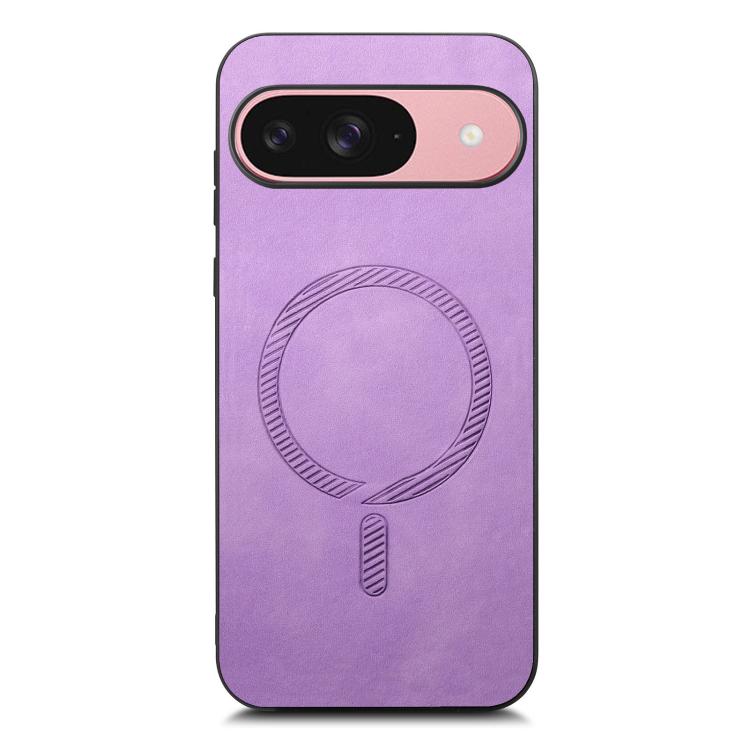For Google Pixel 10 Retro Magsafe Magnetic PU Back Cover Phone Case
