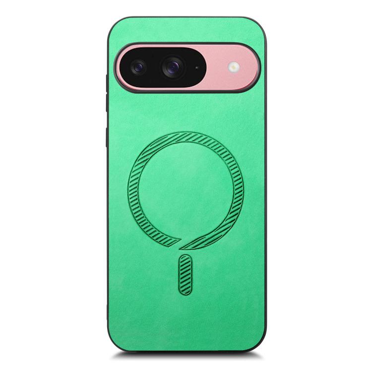 For Google Pixel 10 Retro Magsafe Magnetic PU Back Cover Phone Case